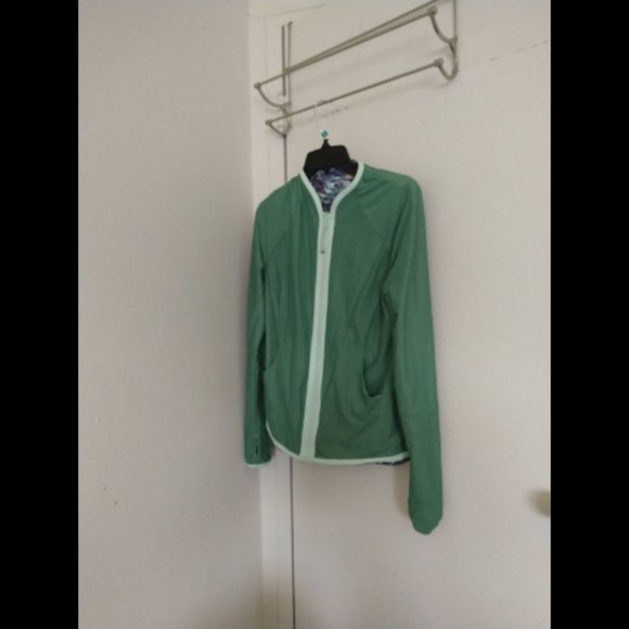Lululemon Find Your Bliss Reversible Full Zip Womens Jacket Sz 8 - Picture 8 of 10
